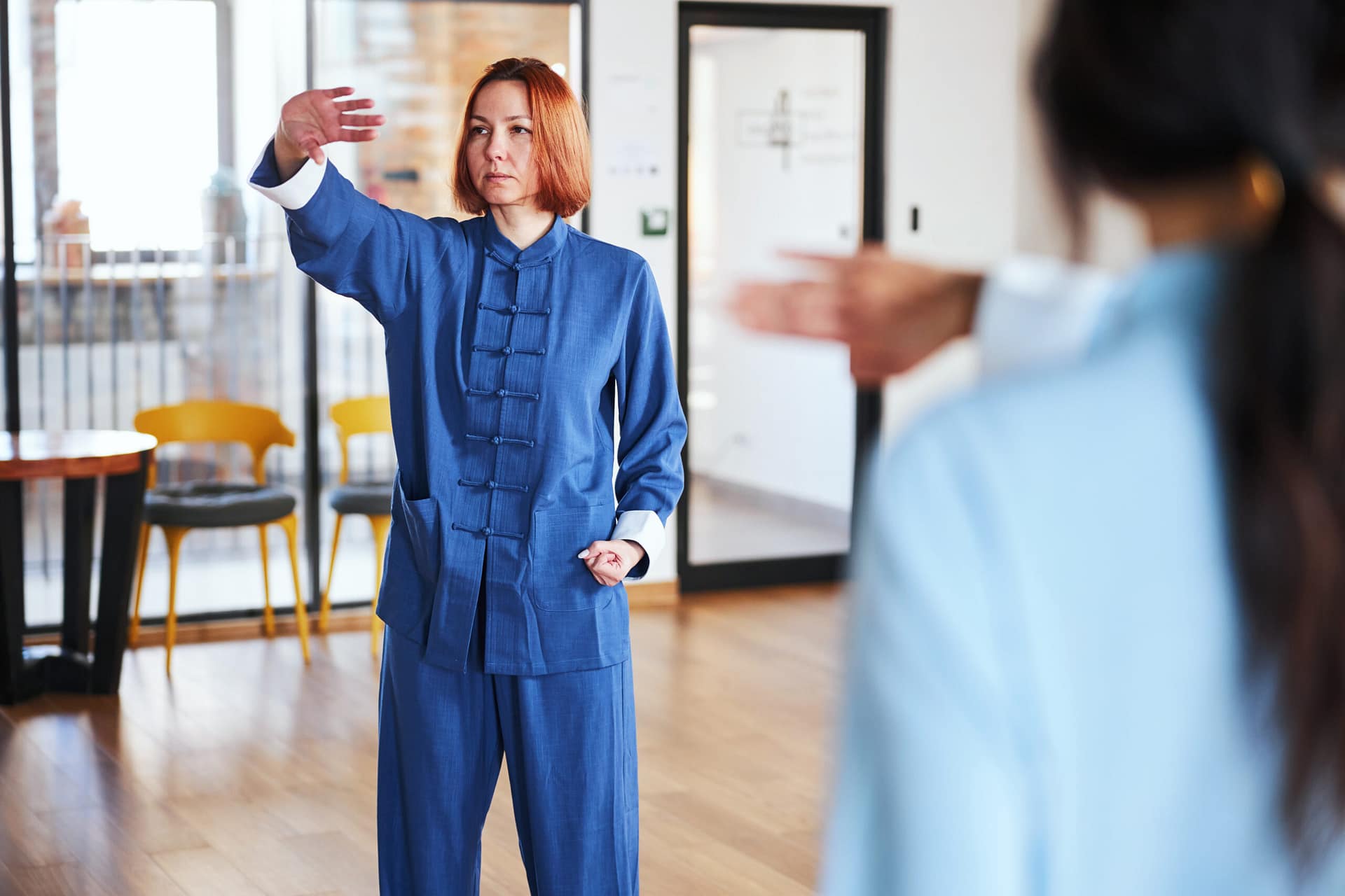 Entering the state of consciousness with specific physical exercises